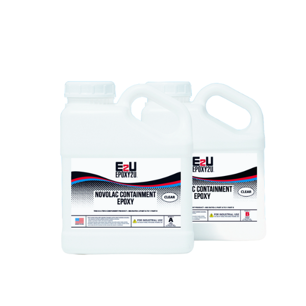 Novolac Chemical Containment Epoxy – 100% solids epoxy system for chemical-resistant flooring